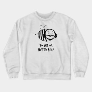 Moustache Bee Crewneck Sweatshirt